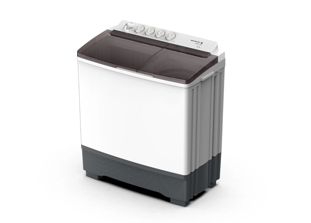 Kelvinator Twin Tub Washing Machine 12 Kg, White, KTTW12D