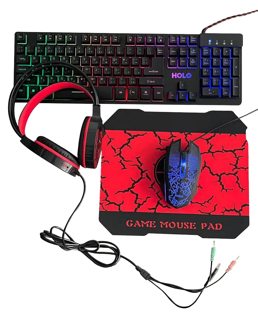 Holo Keyboard 4in 1 Black