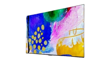 LG OLED TV 65 Inch G2 Series, Gallery Design 4K Cinema HDR WebOS Smart AI ThinQ Pixel Dimming, OLED65G26LA