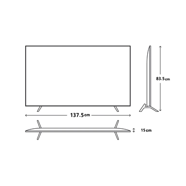 Hitachi 55" 4K Smart LED TV LD55CHS04U