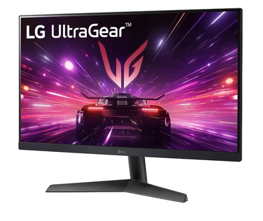 شاشة ألعاب ال جي الترا جير Full HD، مقاس 24 بوصة، معدل تحديث 180 هرتز، 1 مللي ثانية، أسود - 24GS60F-B