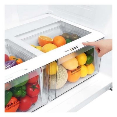 LG 17.9 Cu.Ft, Top Freezer Refrigerator, Inverter, Silver - LT19HBHSIN