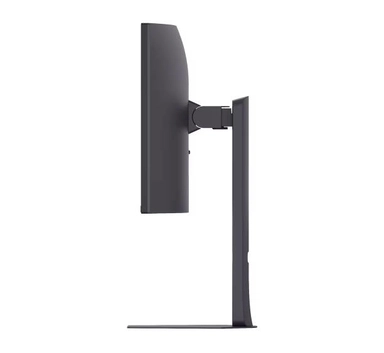 شاشة ألعاب منحنية ال جي ٣٤ بوصة بدقة WQHD، معدل تحديث ١٦٠ هرتز،١ ملي ثانية MBR، ولوحة VA، أسود – 34G600A-B.AMI