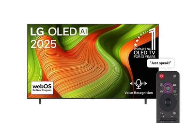   LG 65 Inch, 4K UHD, Smart TV, OLED, With Built-in Receiver - OLED65B56LA