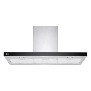 شفاط مطبخ مدمج من إل جي، 90 سم، شفاط مدمج، ستانلس ستيل - HC7Z3625S