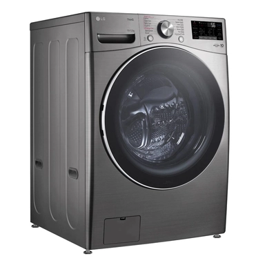 LG front automatic washing machine, 19 kg, silver, drying 12 kg, WS1912XMT