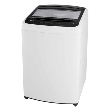 غسالة إل جي إنفرترتعبيئة علوية، 15 كجم، أبيض – WTBV15BNW