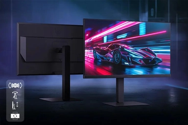 شاشة إل جي، 27 بوصة، QHD (2560 × 1440)، قياسية، IPS - موديل 27G640A-B.AMIQ