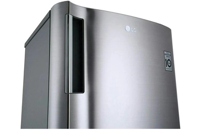 LG 6.9 Cu.Ft, Single Door Refrigerator, Silver, Smart Diagnosis, Inverter Compressor, LTT7CBBSI