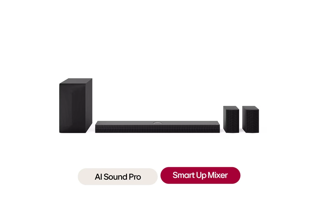 ساوند بار إل جي، بلوتوث، 5.1.1 قناة، أسود - S75TR