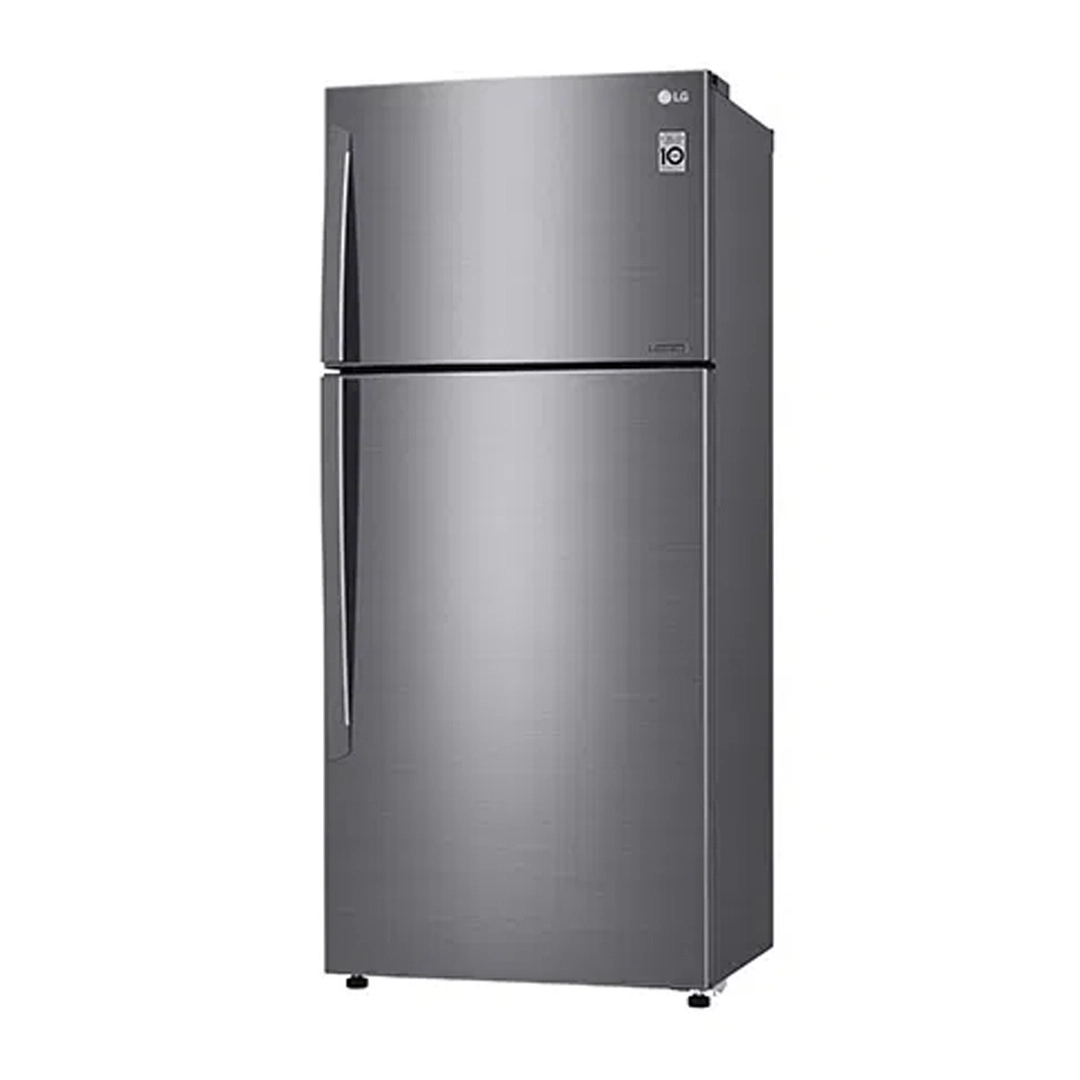 LG Top freezer, refrigerator, 15.4 cu.ft, silver - LT17CBBSIN