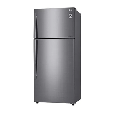 LG Top freezer, refrigerator, 15.4 cu.ft, silver - LT17CBBSIN