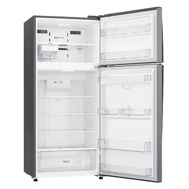 LG Top freezer, refrigerator, 15.4 cu.ft, silver - LT17CBBSIN
