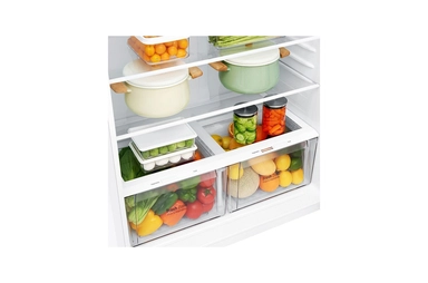 LG Top Freezer Refrigerator, 20.9 Cu.Ft , White - LT22CBBWIN