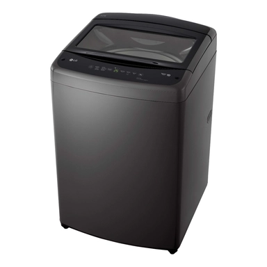 غسالة علوي إل جي إنفرتر، 15 كجم ، 10 برامج ، اسود- WTBV15BND