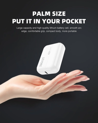 Levore PowerBank 10000mAh +USBA PD22.5W+USBC PD20W  LP222-WH