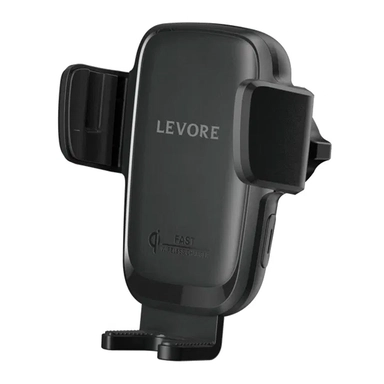 Levore15W Qi Wireless Charger Car Phone Holder Black LS21-BK