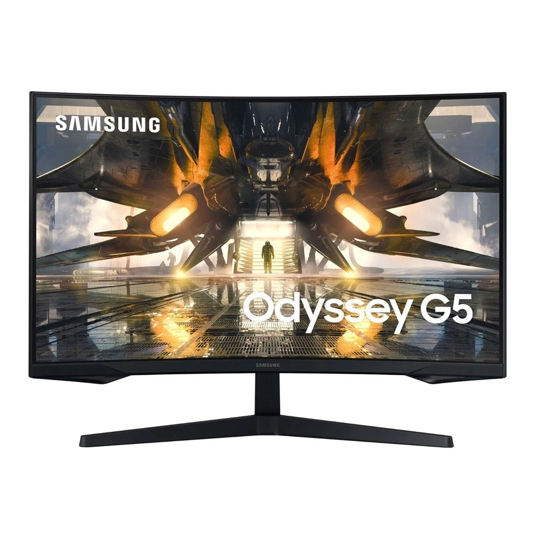 Samsung Odyssey G5 WQHD Gaming Curved Monitor 32 inch Black