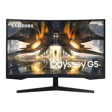 Samsung Odyssey G5 WQHD Gaming Curved Monitor 32 inch Black