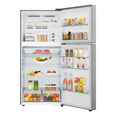 LG Top Freezer Refrigerator, 21.6L, Silver, LT23HBHSIV