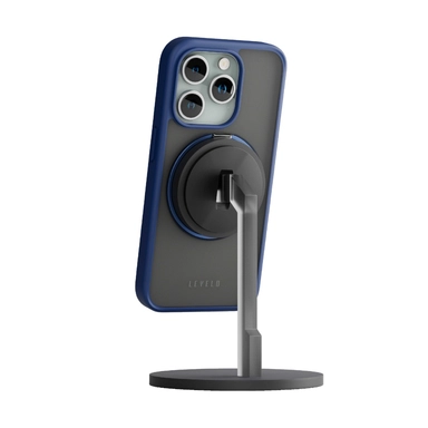 Levelo MagSafe Ringo & Kickstand Case iPhone 15 ProMax Blue