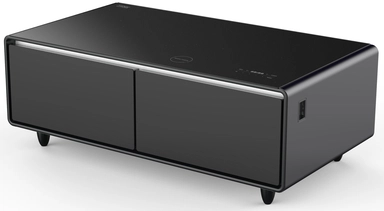 Xper Smart Table with Built-in Refrigerator 135L Black XPSTF-135BL-24