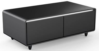 Xper Smart Table with Built-in Refrigerator 135L Black XPSTF-135BL-24