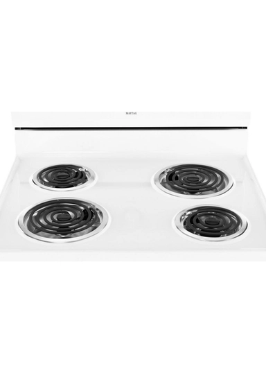 MAYTAG Electric Stove 4 Coil Burners 4KMER7600A W- 220