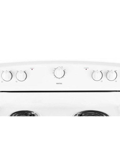 MAYTAG Electric Stove 4 Coil Burners 4KMER7600A W- 220