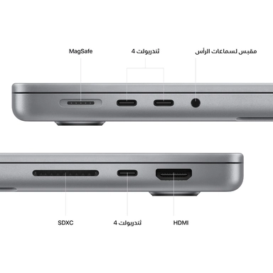 Apple MB Pro M2 10 Core and 16 Core GPU 512 GB  14"S-Grey