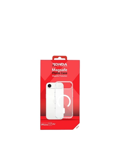 غطاء زوندا AIR شفاف لآيفون 17 مع ميزة ماج سيف