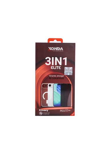 Xonda Elite 3IN1 Iphone 17 AIR Privacy (Case-Screen-Lens)