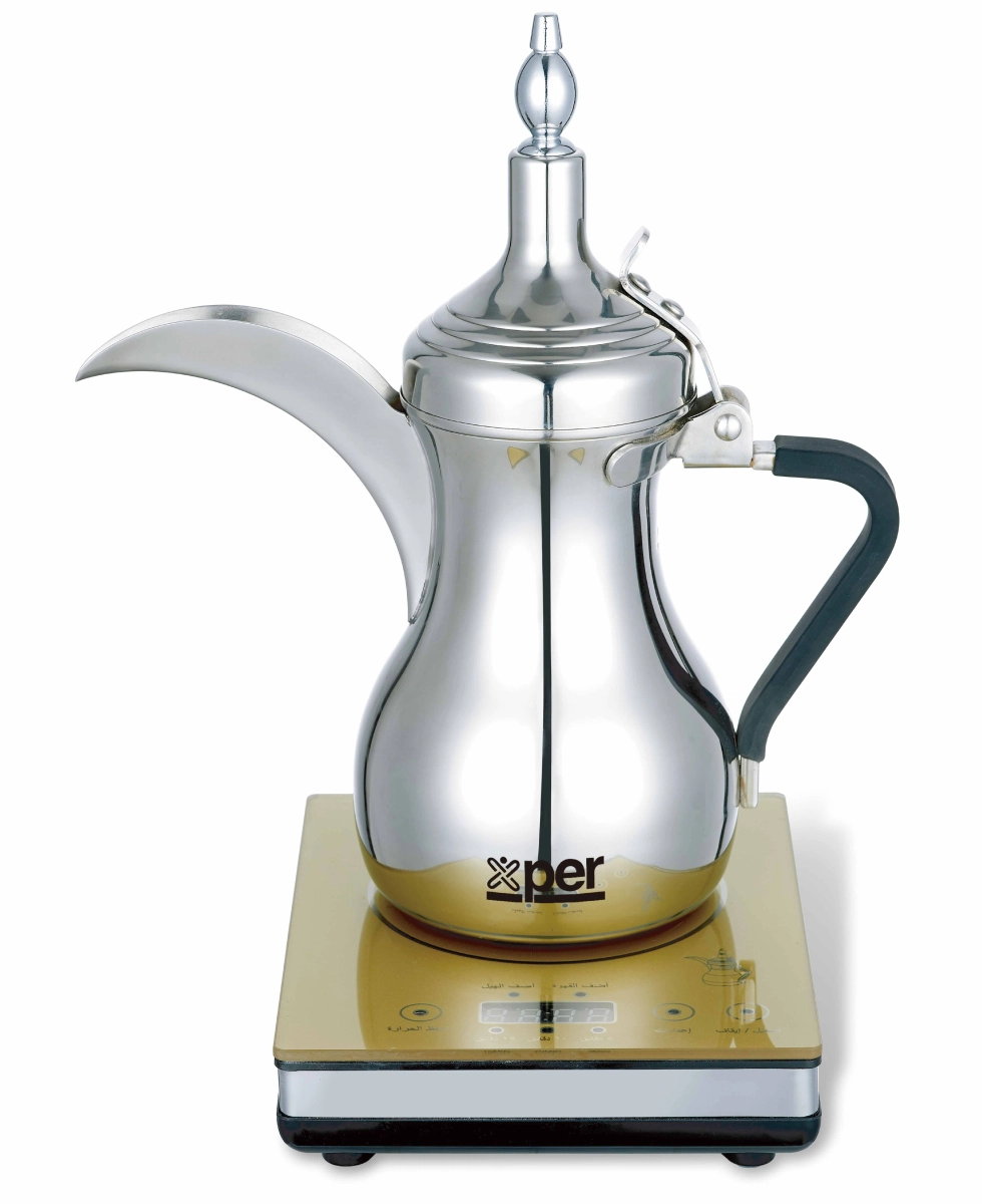 Xper Arabic Coffee Maker 900 Watts, Steel, Touch Control, XPAC-710M