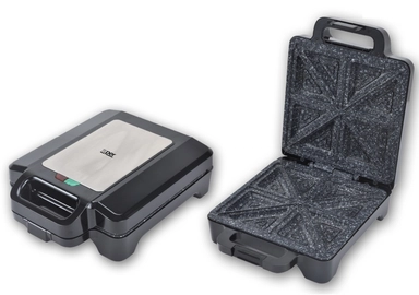Xper sandwich maker 1600 watts, granite top, black, XPST-771M