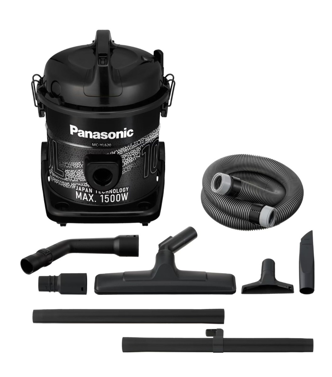 Panasonic, 1500W, 10L, Barrel Vacuum Cleaner, MC-YL620KY47