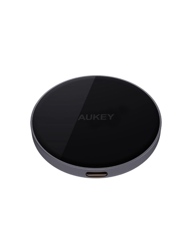 Aukey Car Charger Mag Fusion Aura Magnetic Wireless 15W Grey