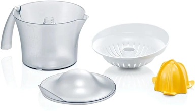 Bosch Citrus Juicer W25, 0.8L, White, MCP3000NGB