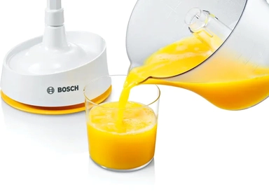 Bosch Citrus Juicer W25, 0.8L, White, MCP3000NGB