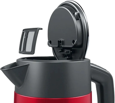 Bosch W3000 Kettle,1.7L, Red, Kettle, TWK4P434GB