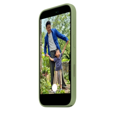 حافظة سيليكون آيفون 17 مع ماج سيف – أخضر فاتح