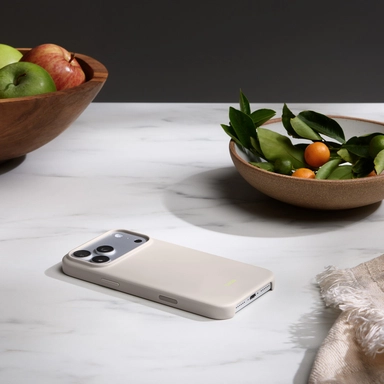 غطاء بيتس لهاتف آيفون 17 برو ماكس بتقنية ماجسيف – لون الحجر الجيري