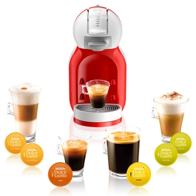 صانعة قهوة دولتشي جوستو 1500 واط احمر MINI ME RED