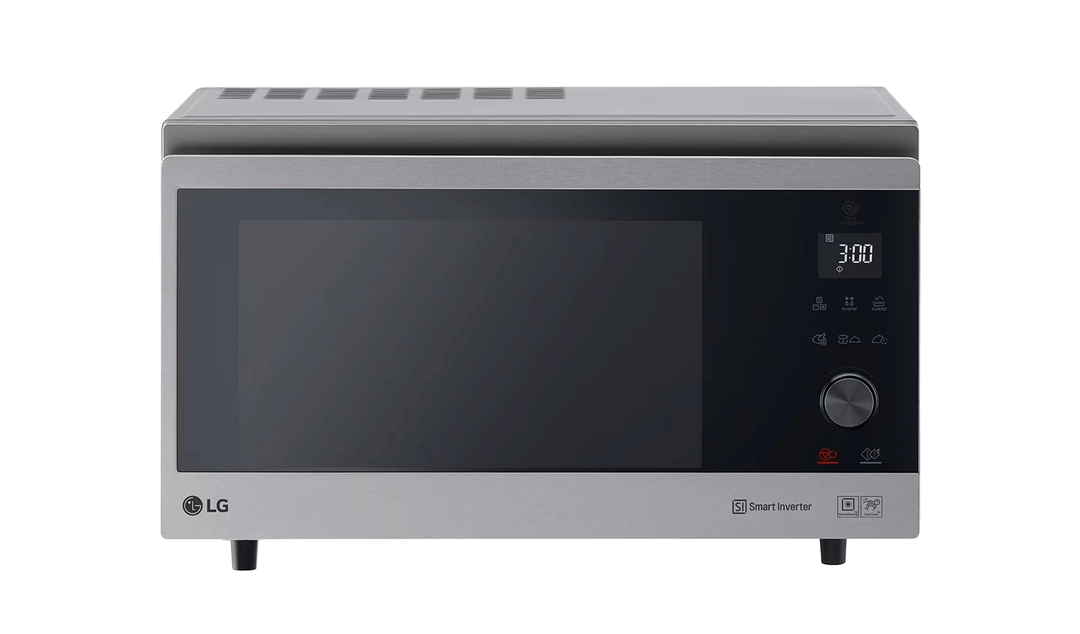 Microwave LG Steal 39 Litre with a fan  MJ3965ACS-STS