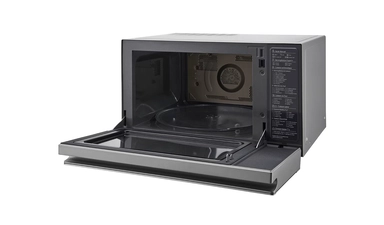 Microwave LG Steal 39 Litre with a fan  MJ3965ACS-STS