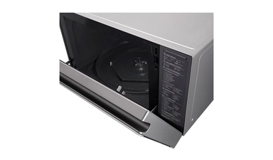 Microwave LG Steal 39 Litre with a fan  MJ3965ACS-STS