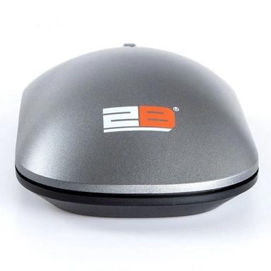2B SlimWireless Optical Mouse with Blue Light 4000DPI Gray