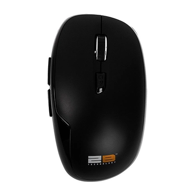 2B - 2.4G Wireless Optical mouse, 800/1200/1600 DPI Black