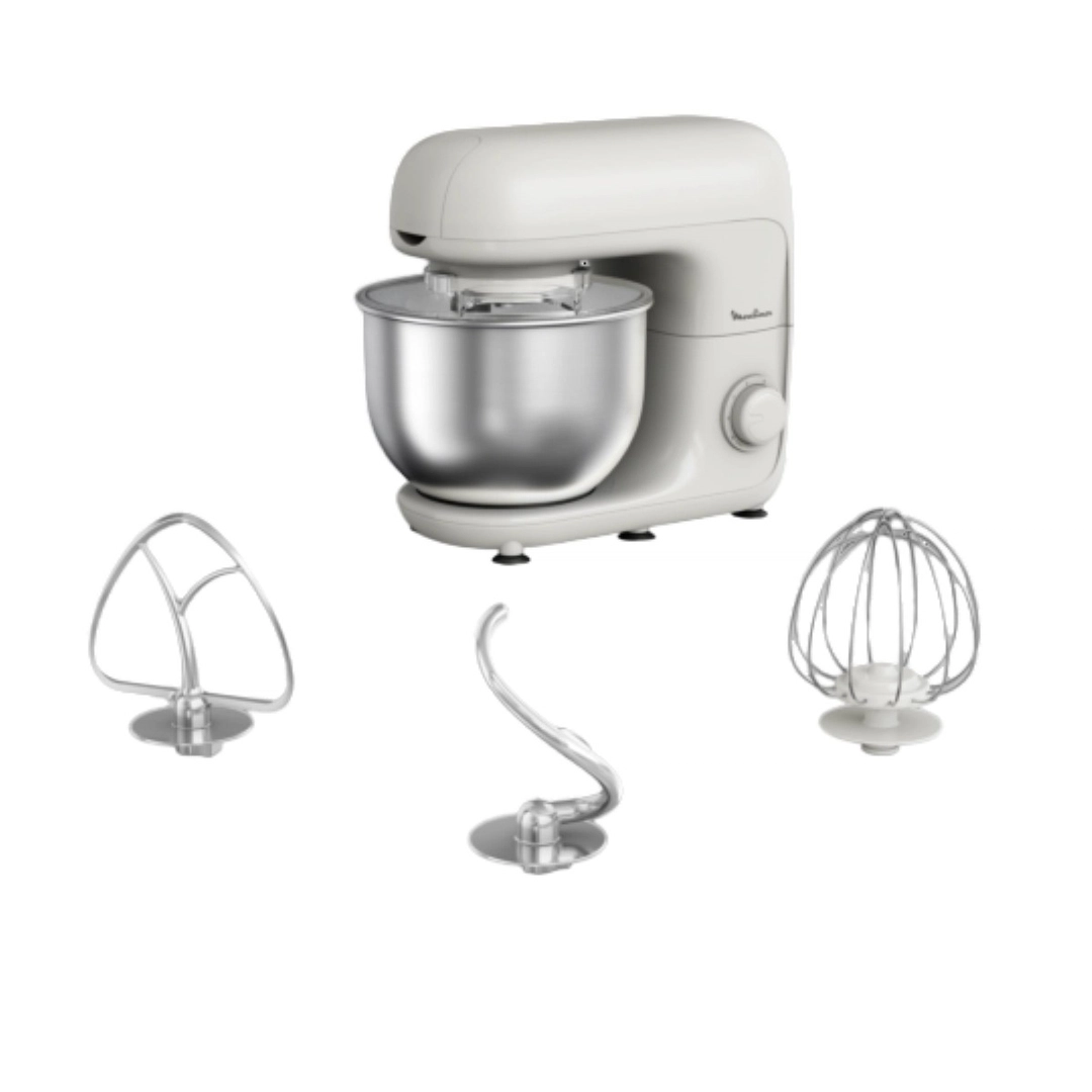 Moulinex Bake Essential Stand Mixer, 800W, 4.8L - QA160127