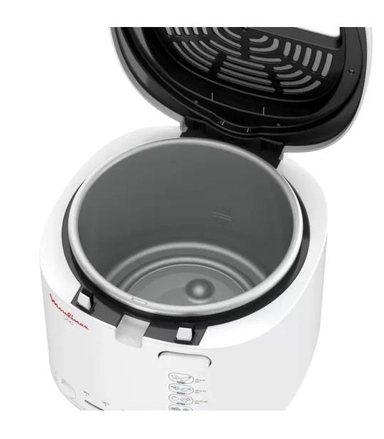 قلاية زيت عميقة مولينكس أونو، 1.8 لتر، 1470 واط، ابيض - AF203127