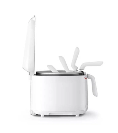 قلاية زيت عميقة مولينكس أونو، 1.8 لتر، 1470 واط، ابيض - AF203127